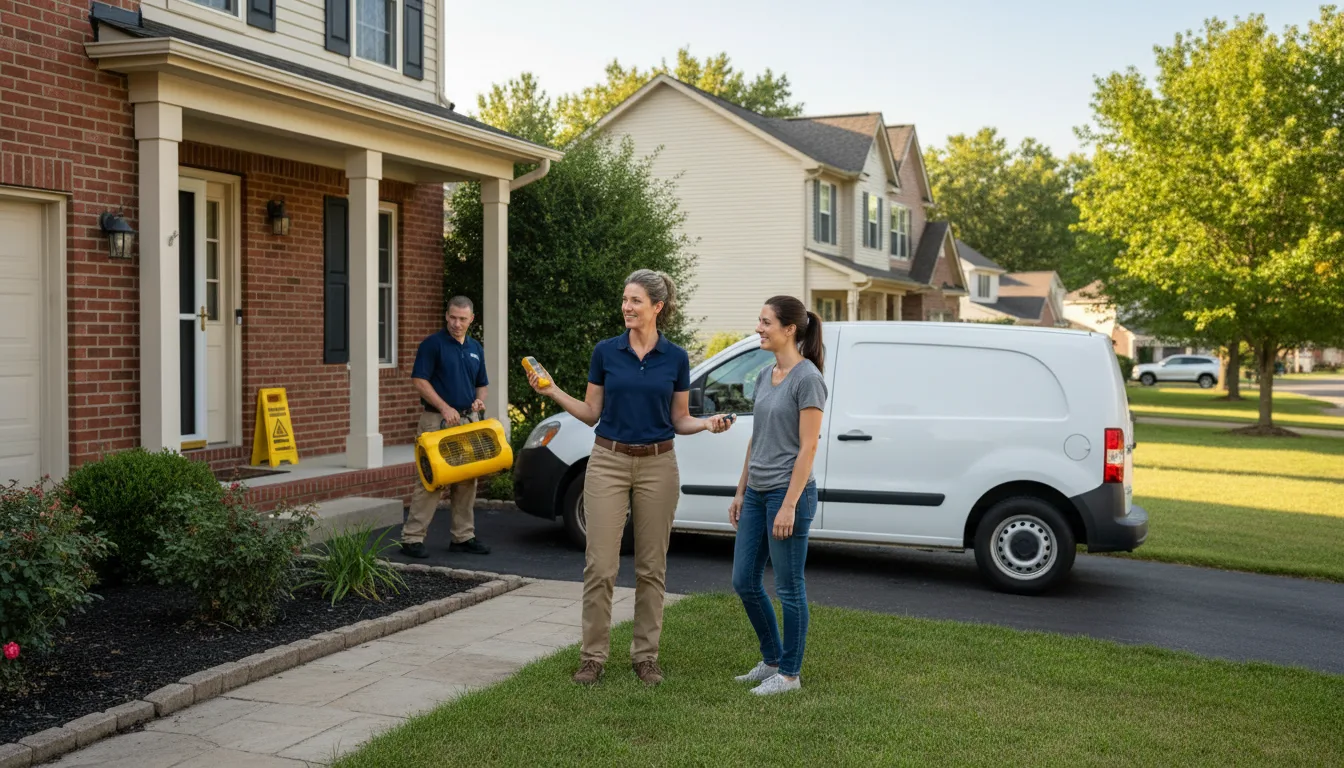 Water restoration image for Home Water Damage Repair in Riesel, TX